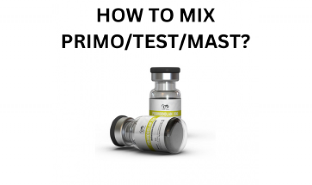 How to mix Masteron, Testosterone and Primobolan?