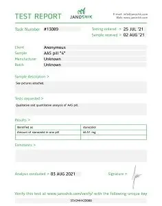 Odin Pharma Winstrol Lab Test Odin Pharma Winstrol Lab Test